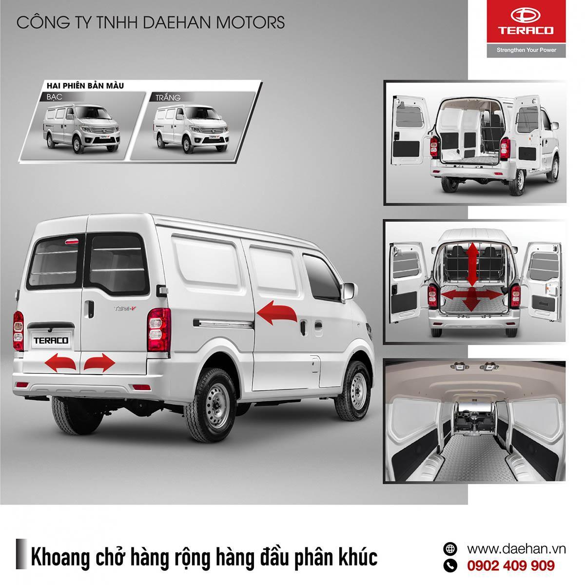 Thương hiệu xe tải nhẹ Teraco đến từ Hàn Quốc ngày càng khẳng định được uy tín